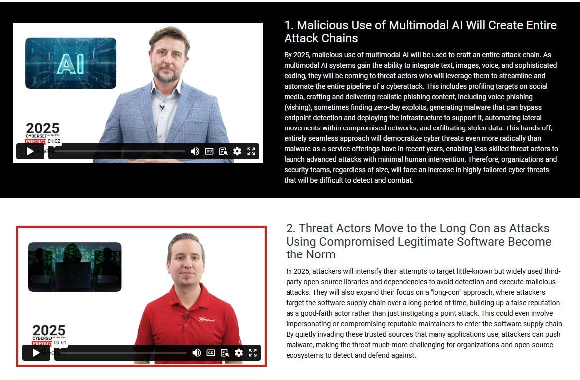 WatchGuard Predictions Campaign 2025